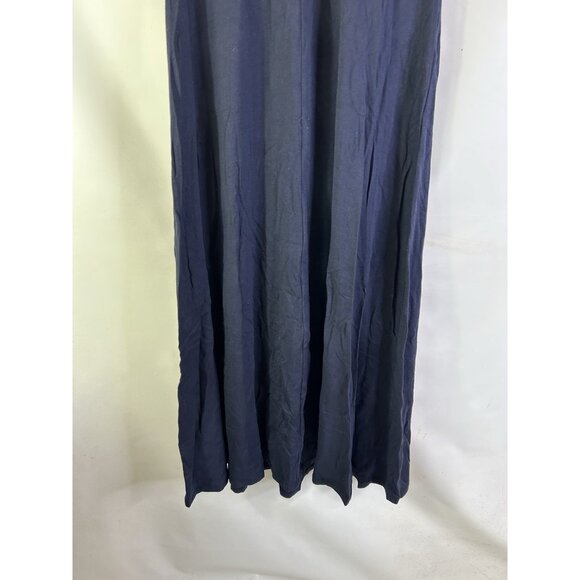 New Talbots Open Back Jersey Knit Sun Dress Flowy Coastal - Picture 5 of 9